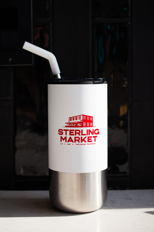 Stainless Steel Tumbler With Straw
